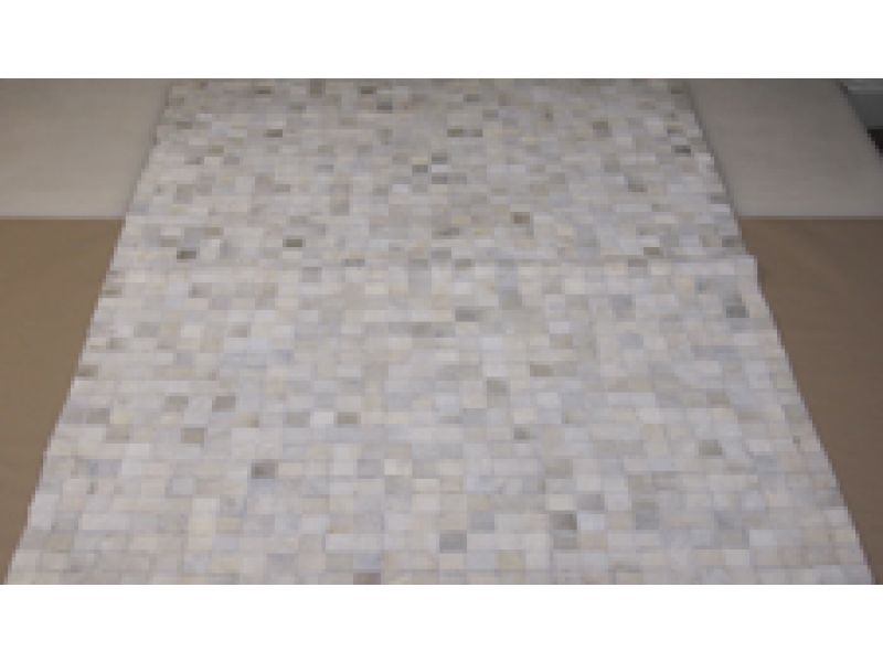 Patchwork Rug 8 White